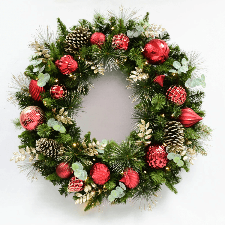 Lighted Wreath