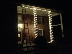 Pillar Lighting (up to 2 strands each)